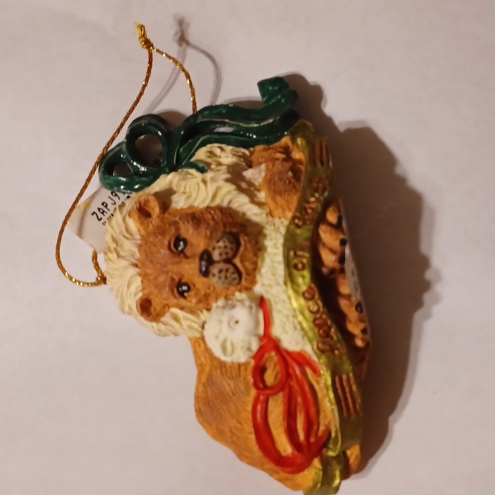 LION AND THE LAMB Christmas Ornament  Santas World Decor